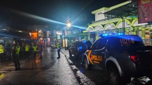 Polsek banjarwangi laksanakan patroli malam